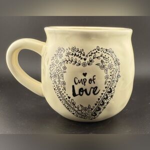 Natural Life “Cup of Love”  Mug 16oz. Like new